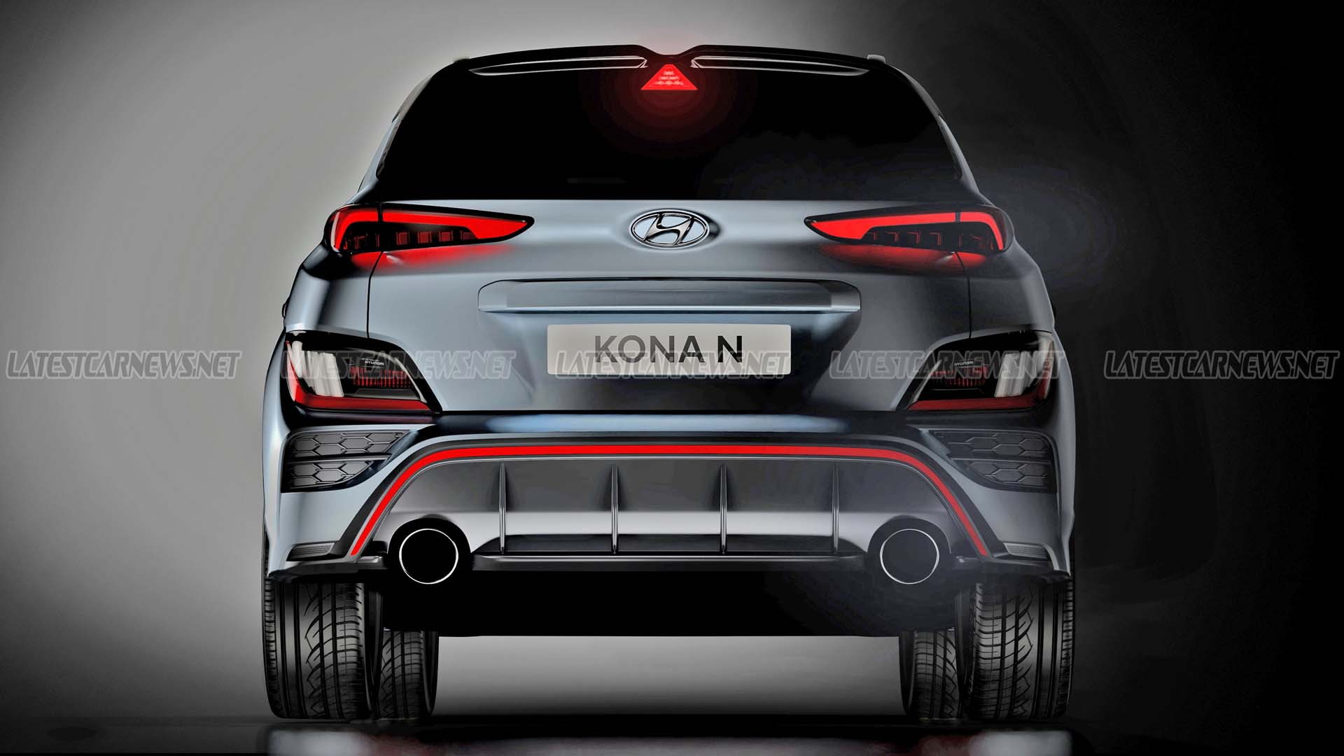Hyundai Kona N 2022 Rear