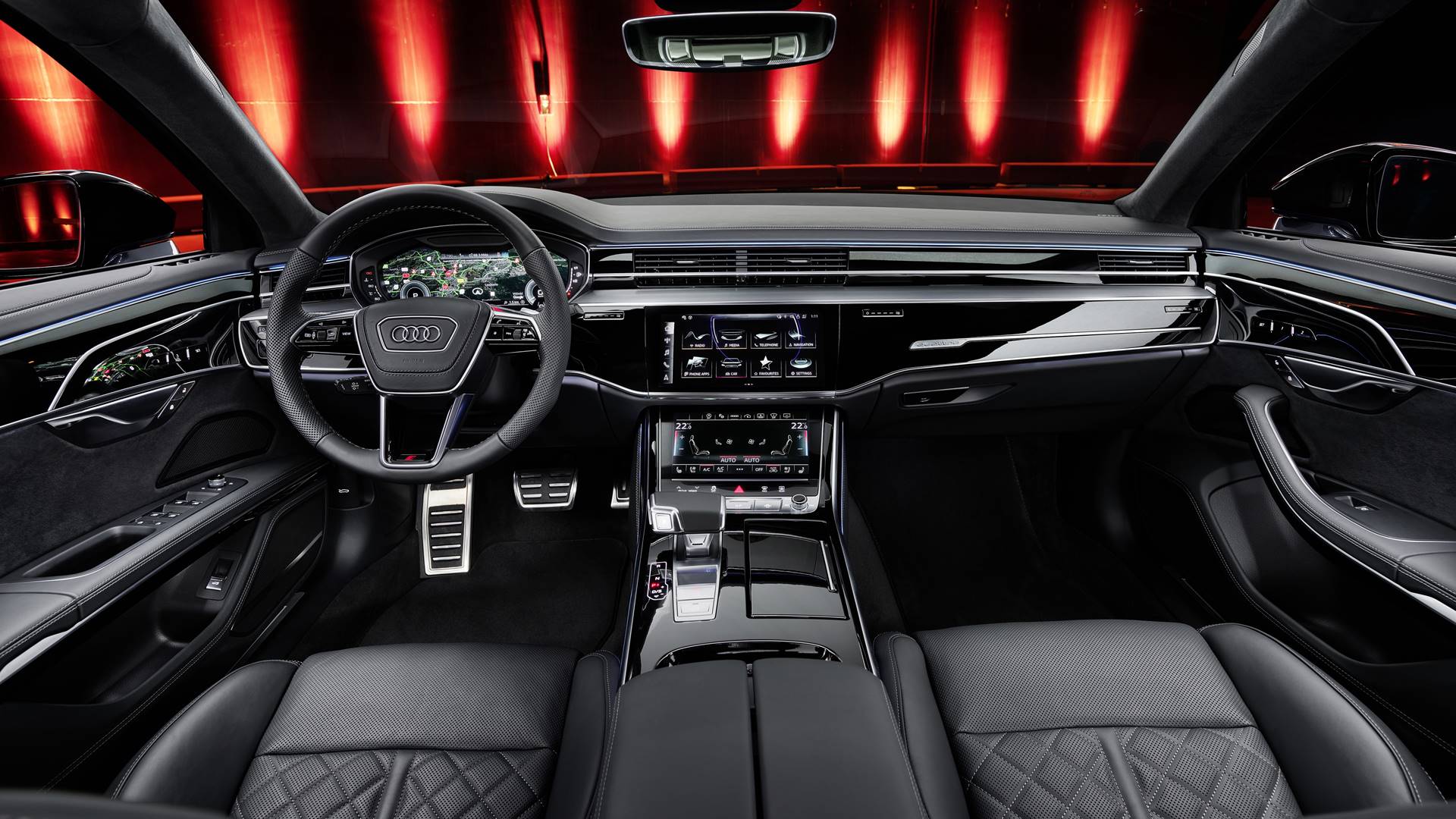 2022 Audi A8 interior