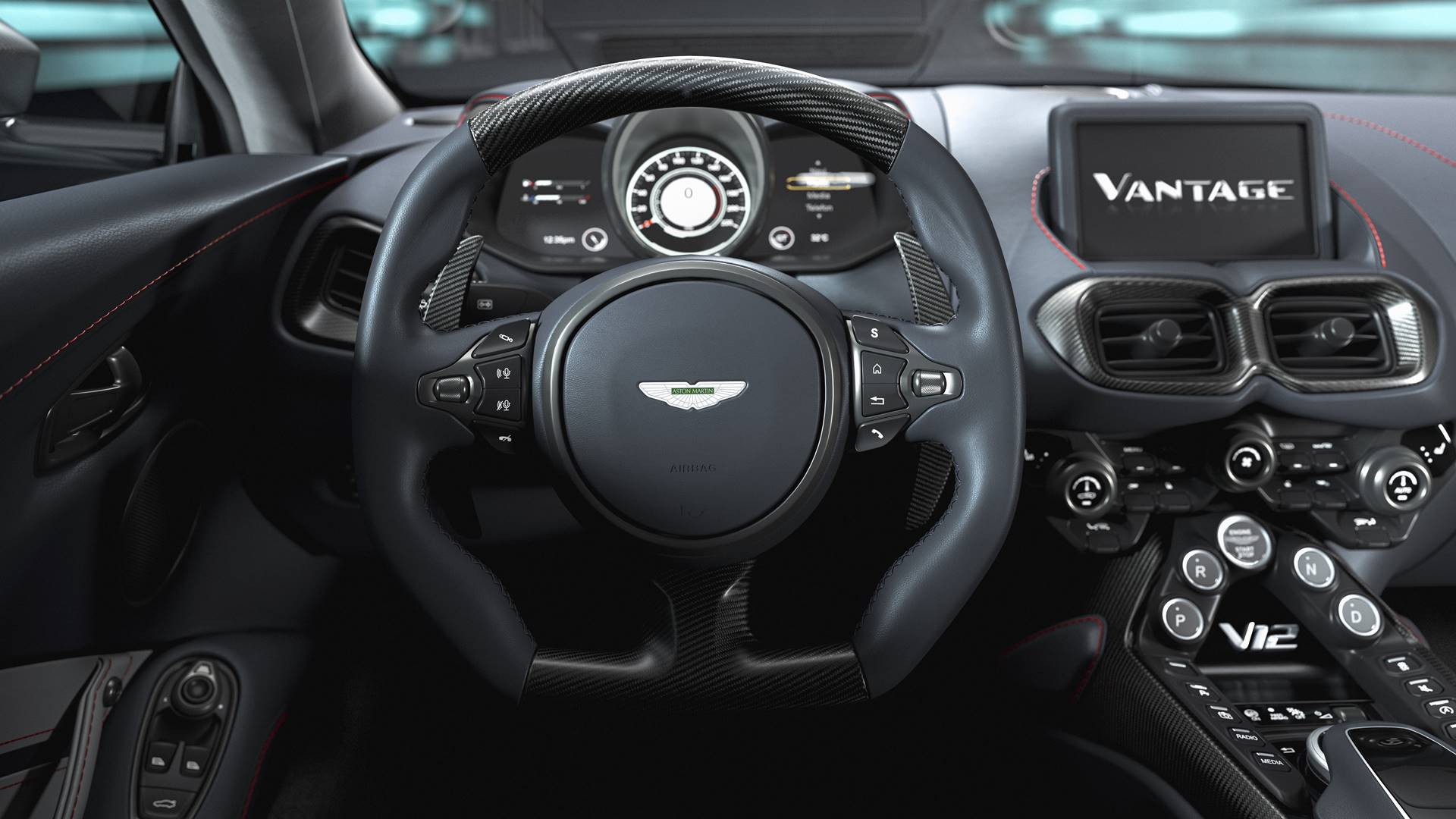 2023 Aston Martin V12 interior