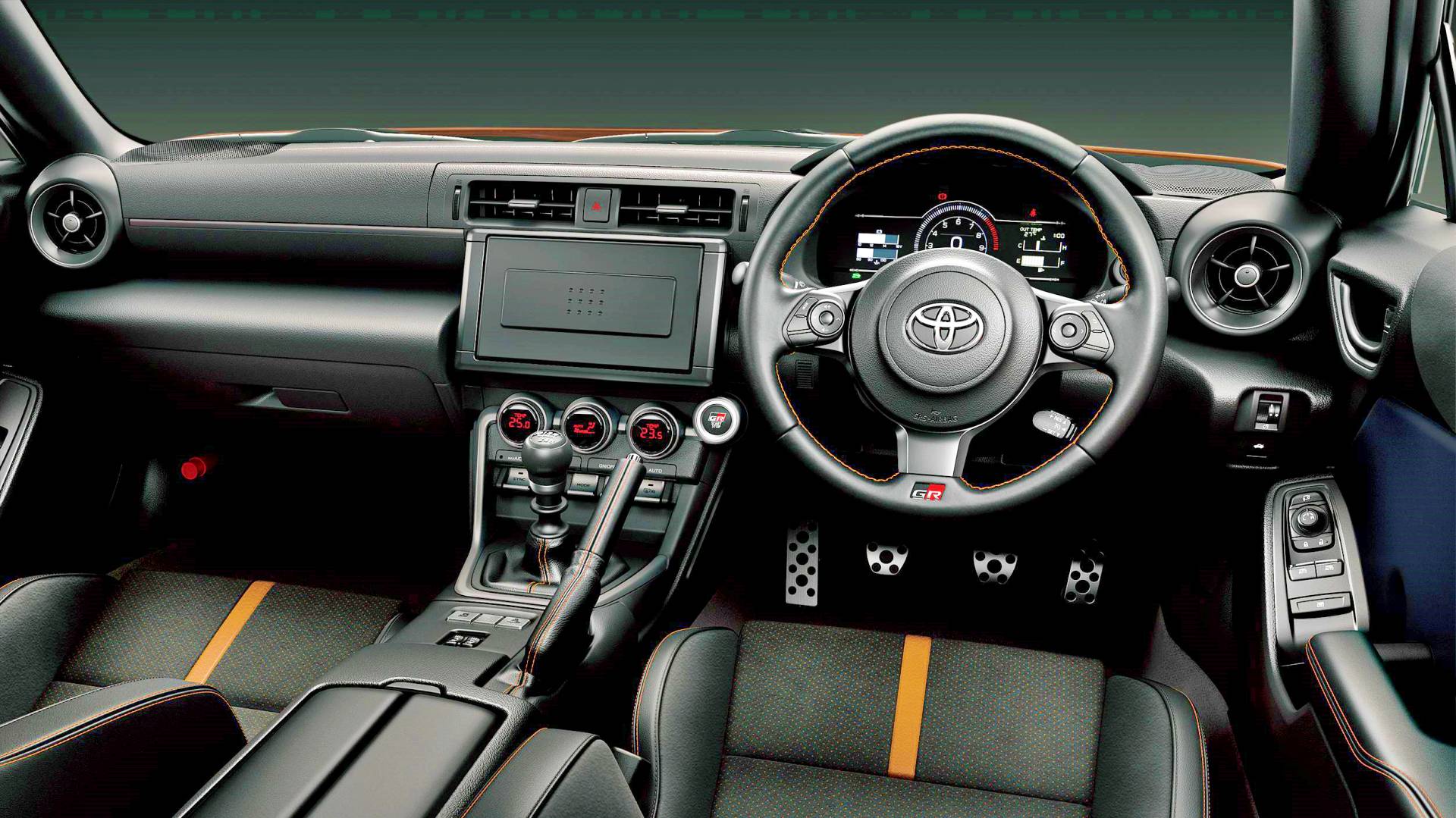 Toyota GR86 10th Anniversary interior
