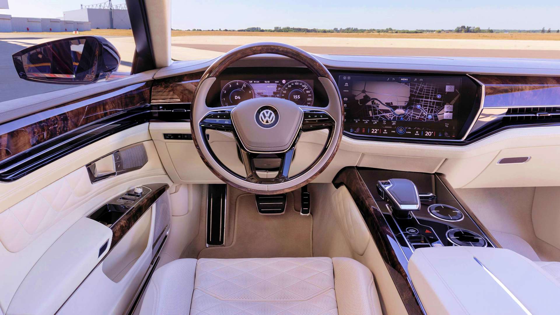 VW Phaeton D2 interior