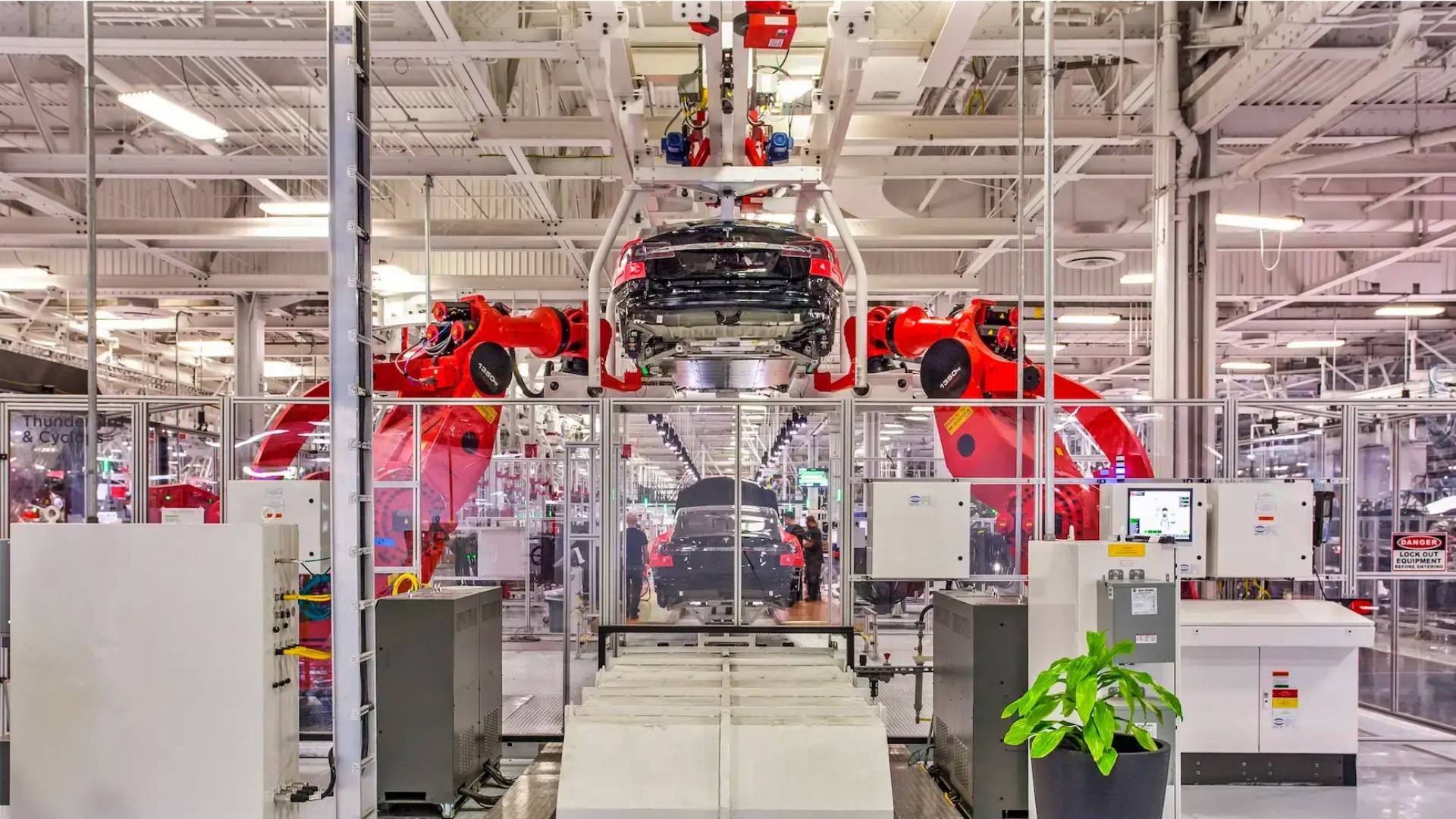 Tesla model s production