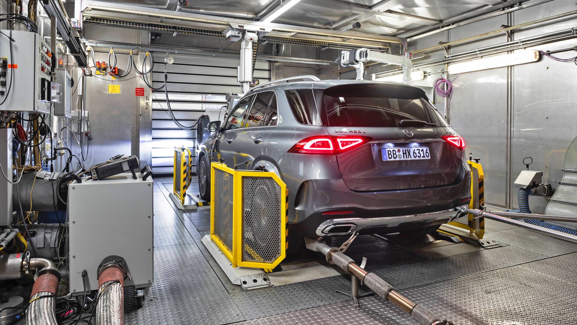 Mercedes Emissions Tests