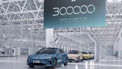NIO Produced 300,000 Electric Cars