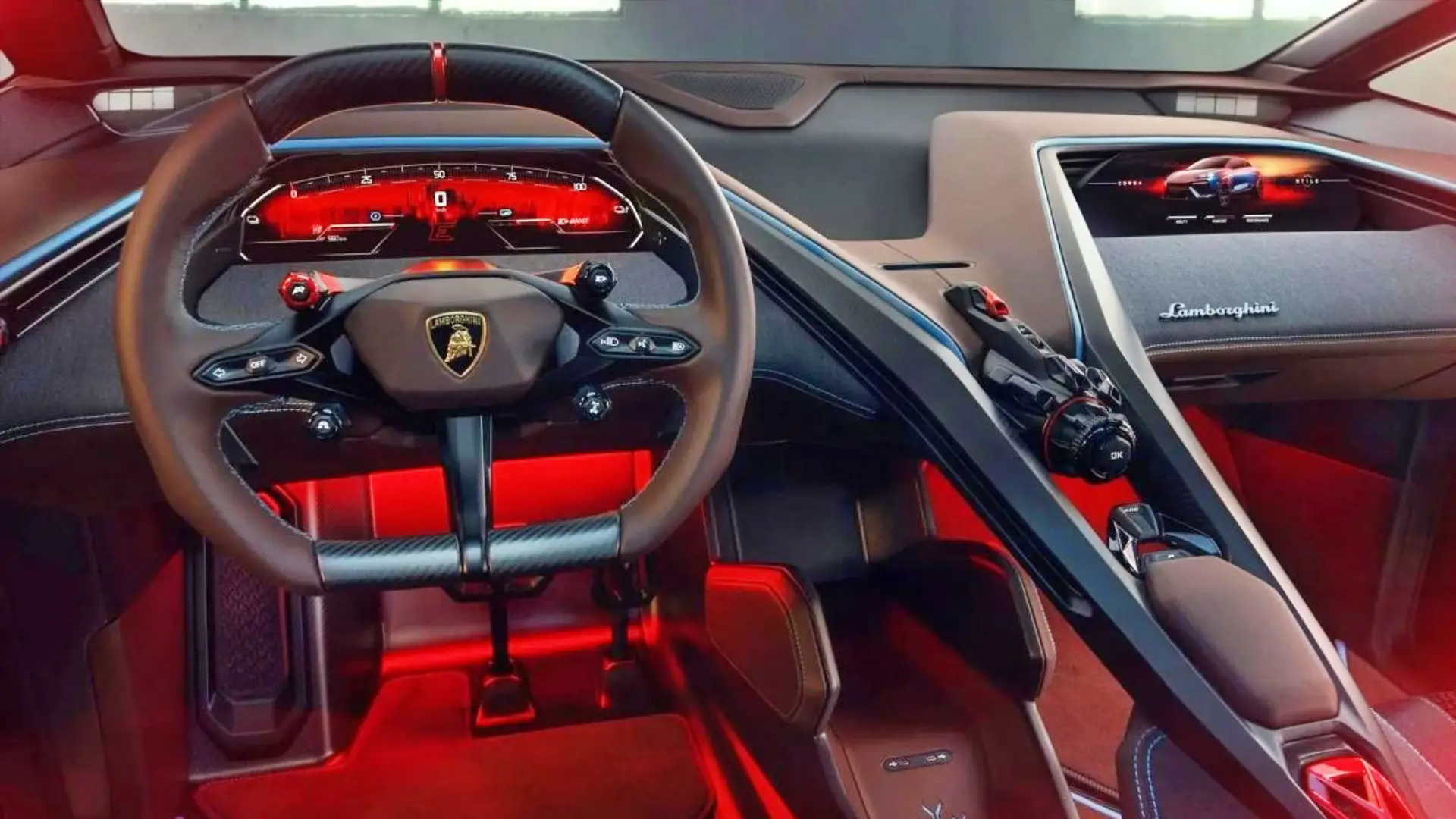 Lamborghini Lanzador interior