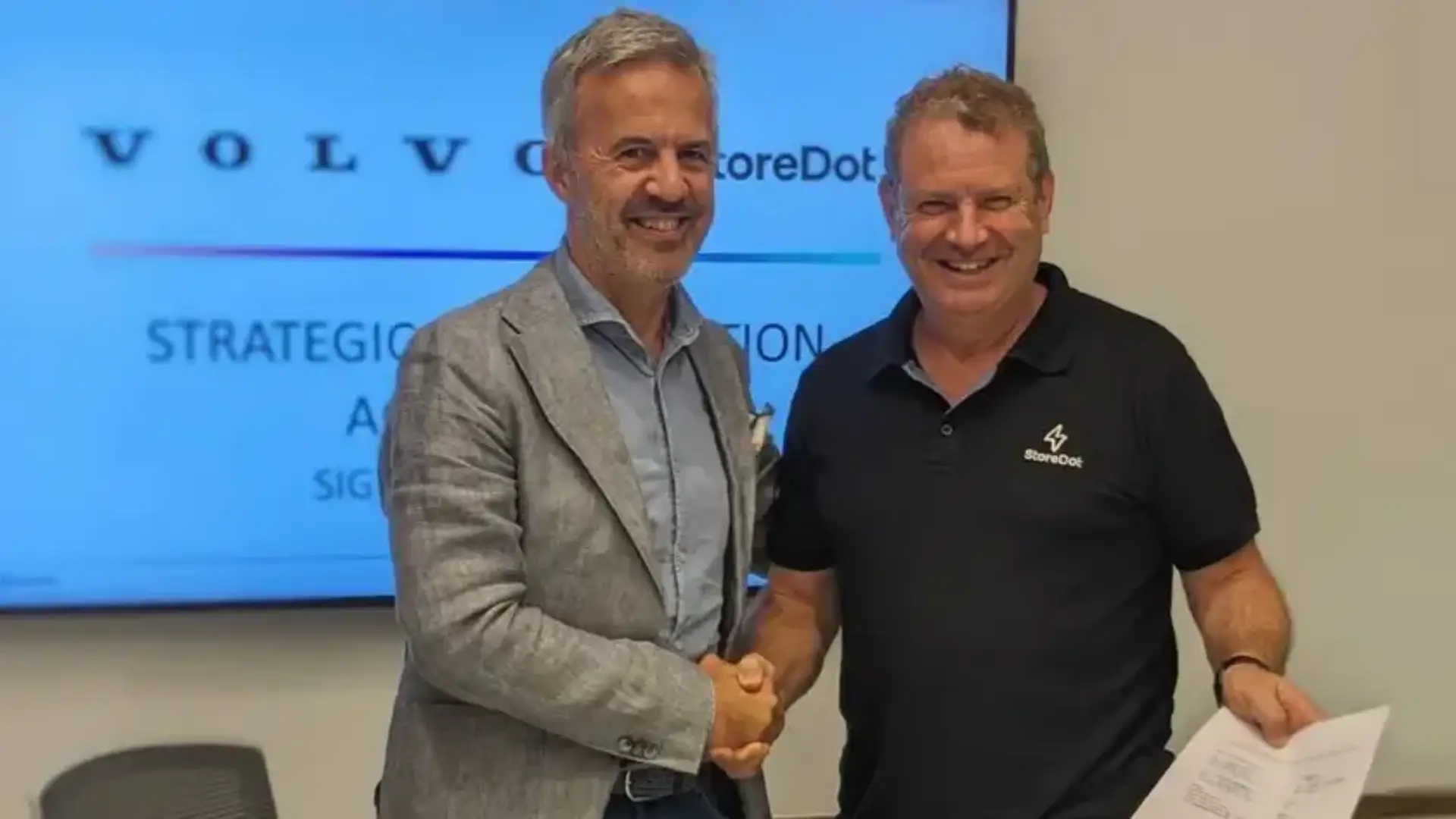 Volvo Store Dot agreement