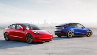 Tesla Model 3 and model Y